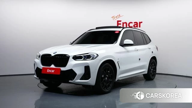BMW X3 (G01) 2022 Белый из Кореи
