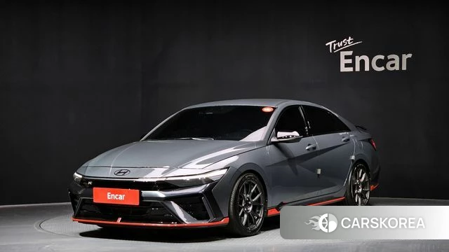 Hyundai The New Avante (CN7) 2024 Серый из Кореи