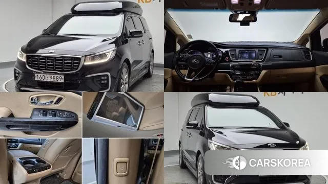 Kia The New Carnival 2020 Черный из Кореи