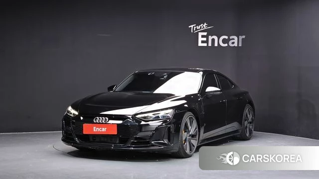 Audi e-Tron GT 2022 Черный из Кореи