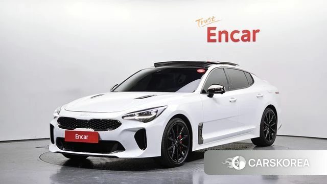 Kia Stinger Meister 2022 Белый из Кореи