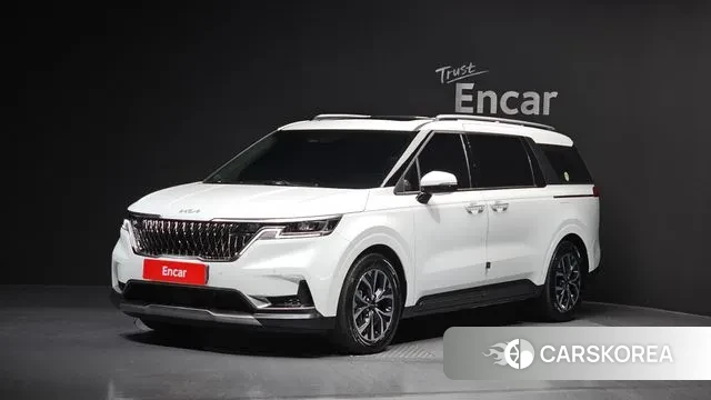 Kia Carnival 4th generation 2023 Белый из Кореи