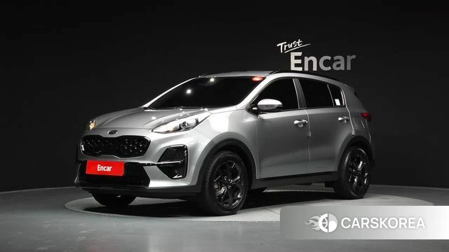 Kia Sportage The Bold 2021 Серый из Кореи