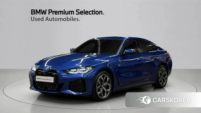 BMW i4 2024 Синий из Кореи