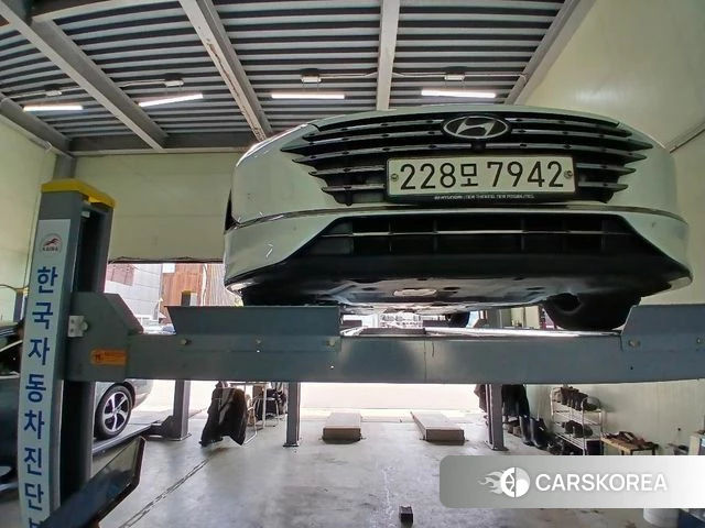 Hyundai Sonata Hybrid (DN8) 2020 Белый из Кореи