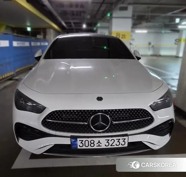 Mercedes-Benz CLE-Class C236 2024 Белый из Кореи