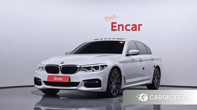 BMW 5 Series (G30) 2018 Белый из Кореи