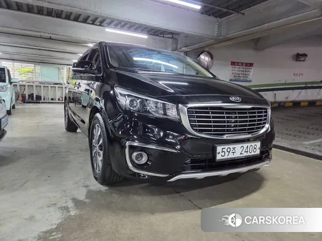 Kia All New Carnival 2018 Черный из Кореи
