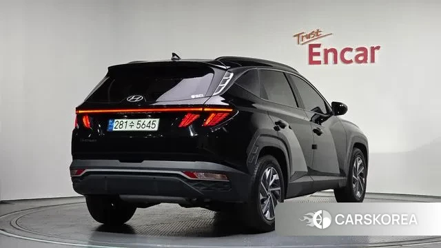 Hyundai Tucson Hybrid (NX4) 2021 Черный из Кореи