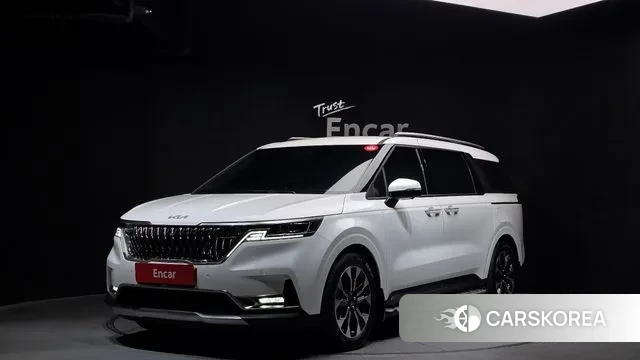 Kia Carnival 4th generation 2022 Белый из Кореи