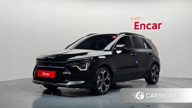 Kia Di Ol Nu Niro 2022 Черный из Кореи