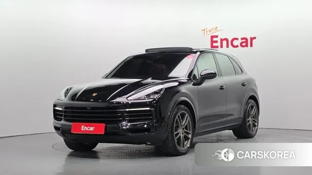 Porsche Cayenne (PO536) 2019 Черный из Кореи