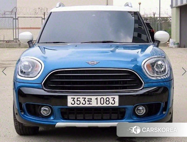 Mini Cooper Countryman 2020 Синий из Кореи