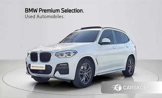 BMW X3 (G01) 2021 Белый из Кореи
