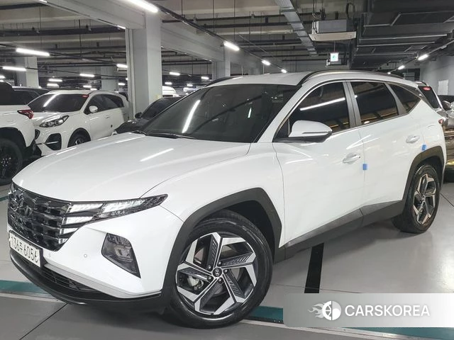 Hyundai Tucson (NX4) 2021 Белый из Кореи