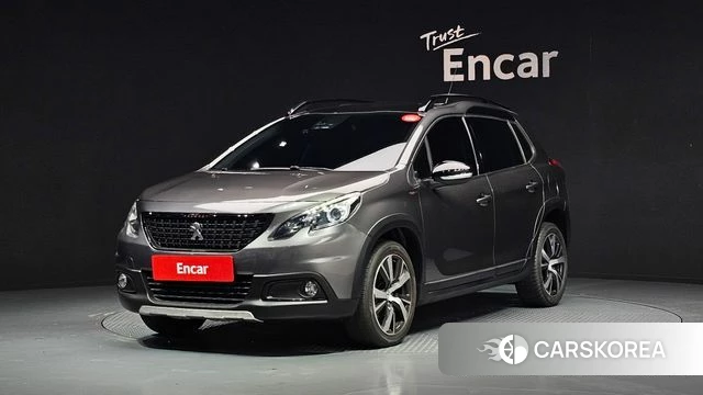 Peugeot 2008 2019 Серый из Кореи