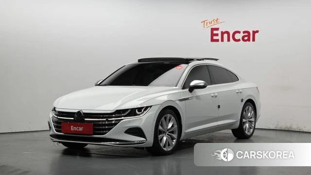 Volkswagen Arteon 2022 Белый из Кореи