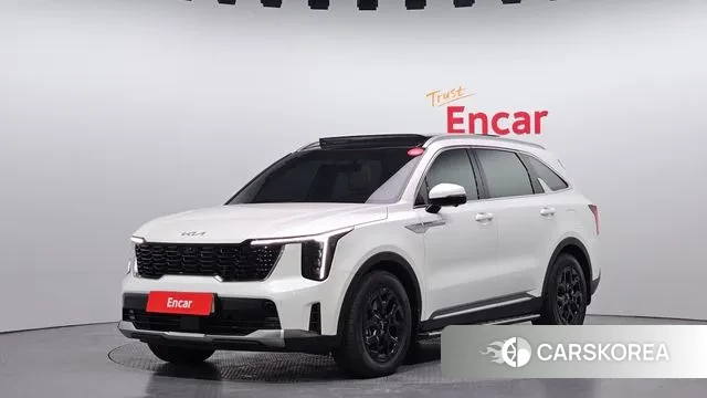 Kia The New Sorento 4th Generation 2023 Белый из Кореи
