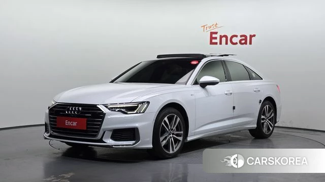 Audi A6 (C8) 2021 Белый из Кореи