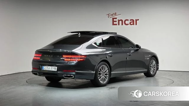 Genesis G80 (RG3) 2021 Синий нефрит из Кореи