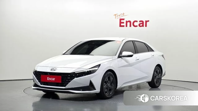 Hyundai Avante (CN7) 2020 Белый из Кореи