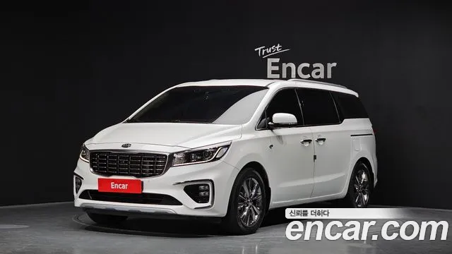 Kia The New Carnival 2018 Белый из Кореи