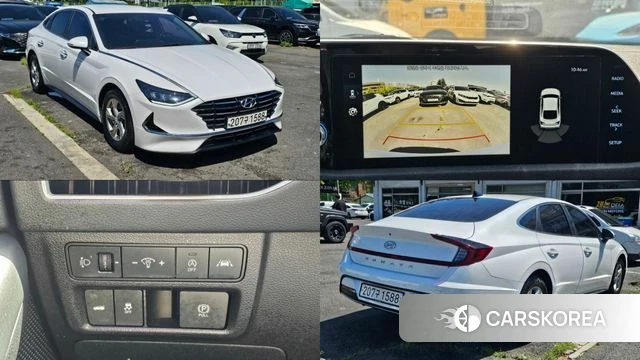 Hyundai Sonata (DN8) 2019 Белый из Кореи