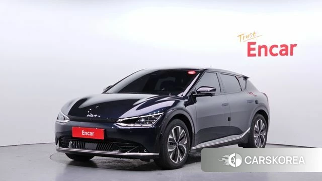 Kia EV6 2022 Синий из Кореи