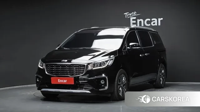 Kia The New Carnival 2019 Черный из Кореи