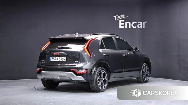 Kia Di Ol Nu Niro 2022 Серый из Кореи