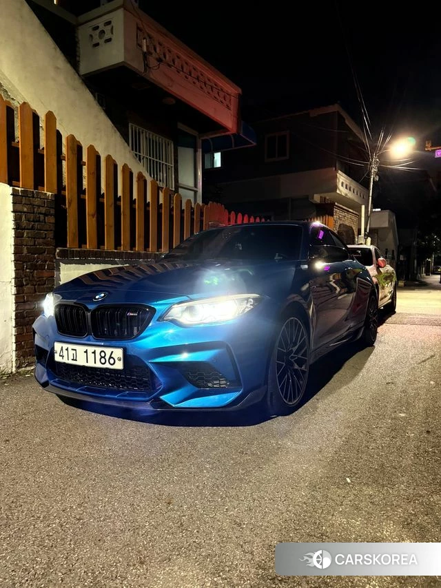 BMW M2 (F87) 2019 Синий из Кореи