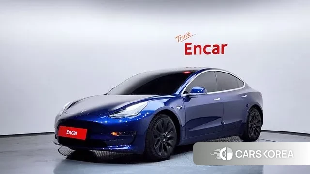 Tesla Model 3 2020 Синий из Кореи