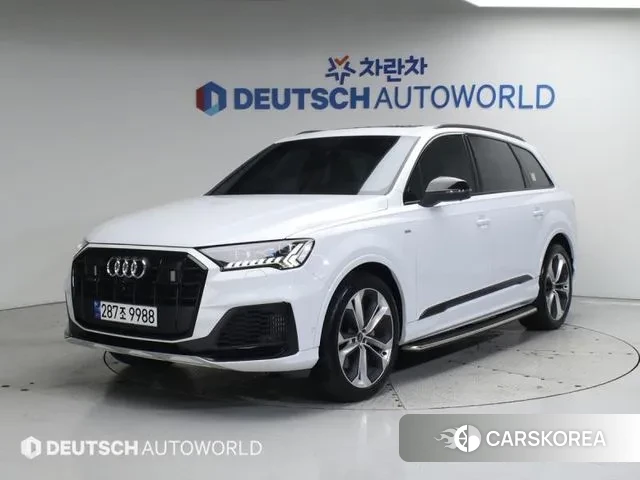 Audi Q8 (4M) 2023 Белый из Кореи