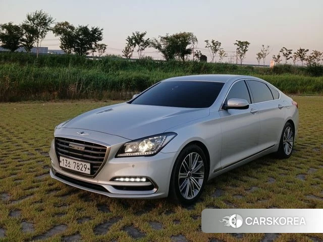 Genesis G80 2018 Серебряный из Кореи