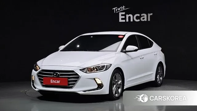 Hyundai Avante AD 2018 Белый из Кореи