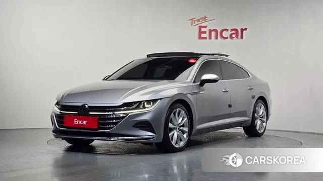 Volkswagen Arteon 2022 Серебристо-серый из Кореи