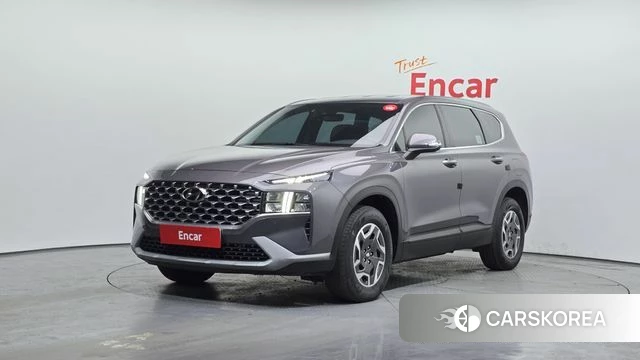 Hyundai The New Santa Fe 2022 Серый из Кореи