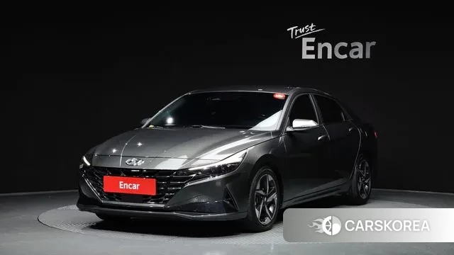 Hyundai Avante Hybrid (CN7) 2023 Серый из Кореи