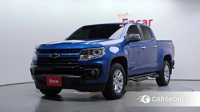 Chevrolet (GM Daewoo) Real New Colorado 2022 Синий из Кореи