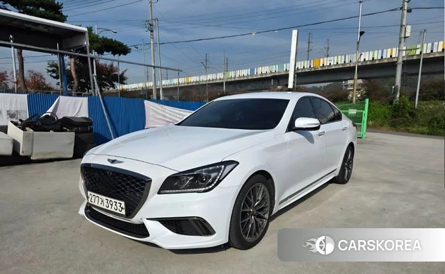 Genesis G80 2018 Белый из Кореи