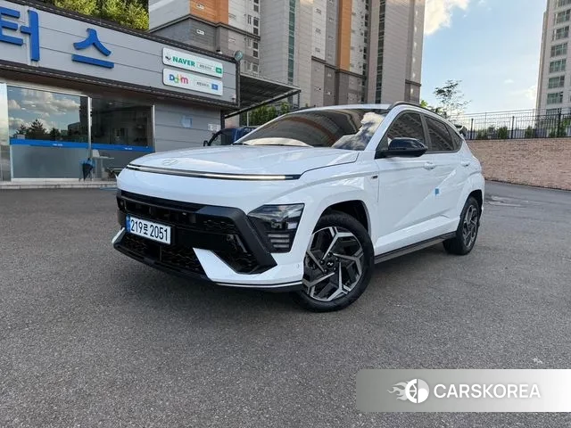 Hyundai Kona Hybrid (SX2) 2025 Белый из Кореи