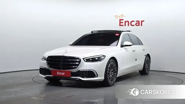 Mercedes-Benz S-Class W223 2022 Белый из Кореи