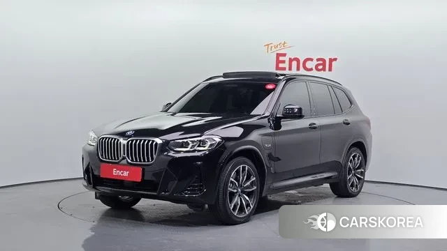 BMW X3 (G01) 2022 Черный из Кореи