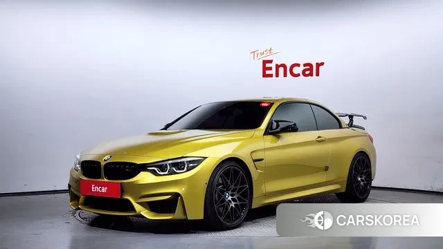 BMW M4 (F82) 2018 Желтый из Кореи
