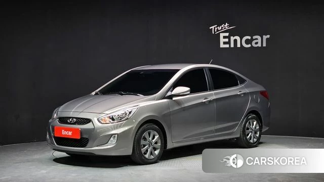 Hyundai Accent (New type) 2018 Серебристо-серый из Кореи
