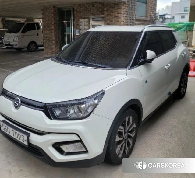Ssangyong Tivoli Armor 2018 Жемчужный цвет из Кореи