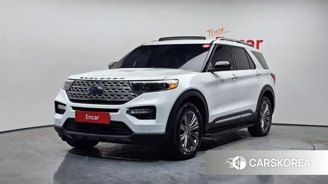 Ford Explorer 6th Generation 2021 Белый из Кореи
