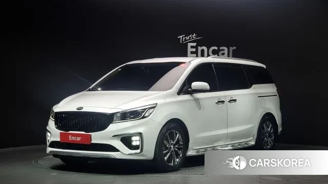 Kia The New Carnival 2018 Белый из Кореи