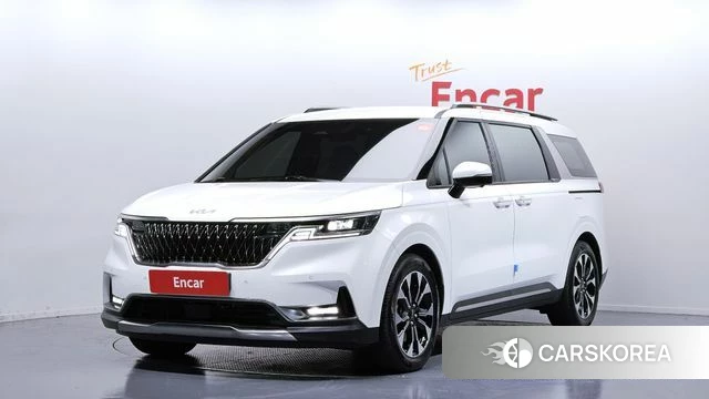 Kia Carnival 4th generation 2023 Белый из Кореи