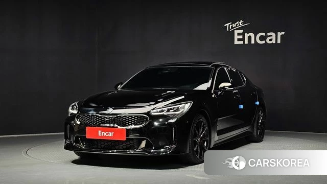 Kia Stinger Meister 2022 Черный из Кореи